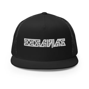 BEFADIAS Jigsaw Trucker Hat || Black