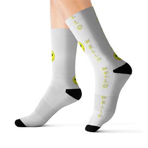 HELLO 3RD EYE SOCKS || White