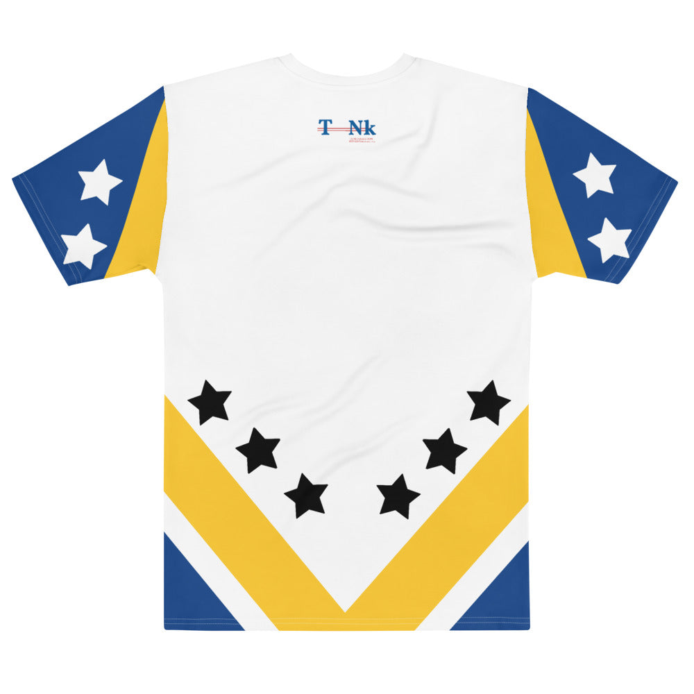 Massachusetts Emblem Seal Crew Neck || White