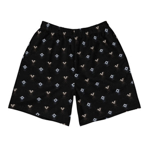 Retro Graphic Shorts, Black