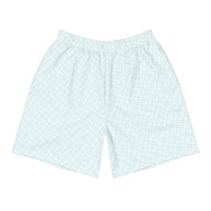 Retro Graphic Minty Blue Shorts