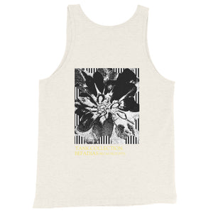 STRIPED DOWN  FLORAL TANK COLLECTION Tank || Mustard Strip